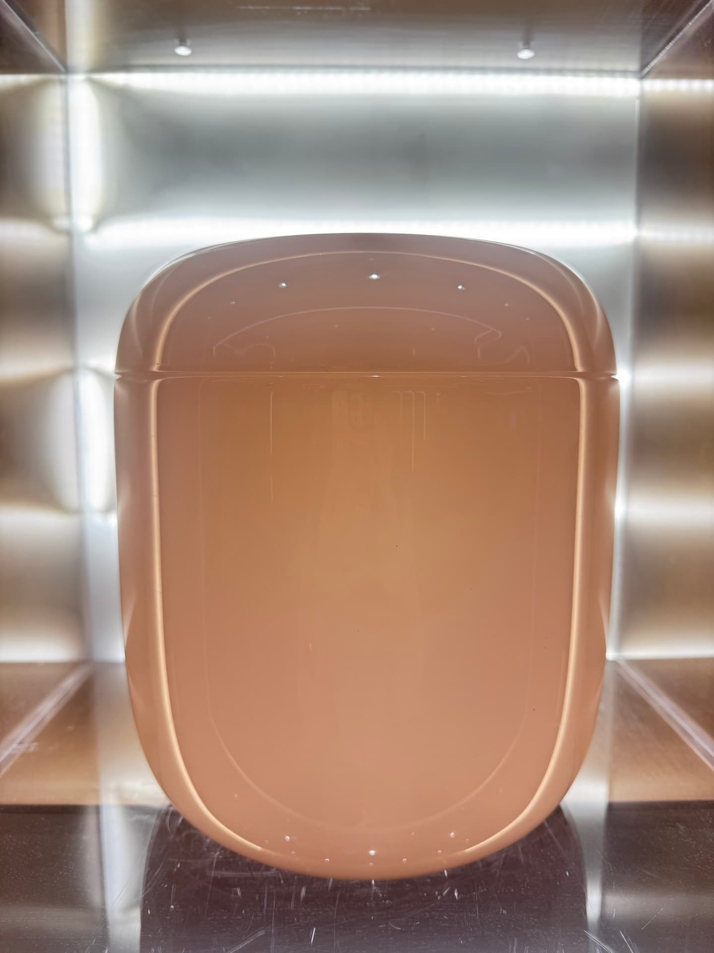 Pink Glass Urn